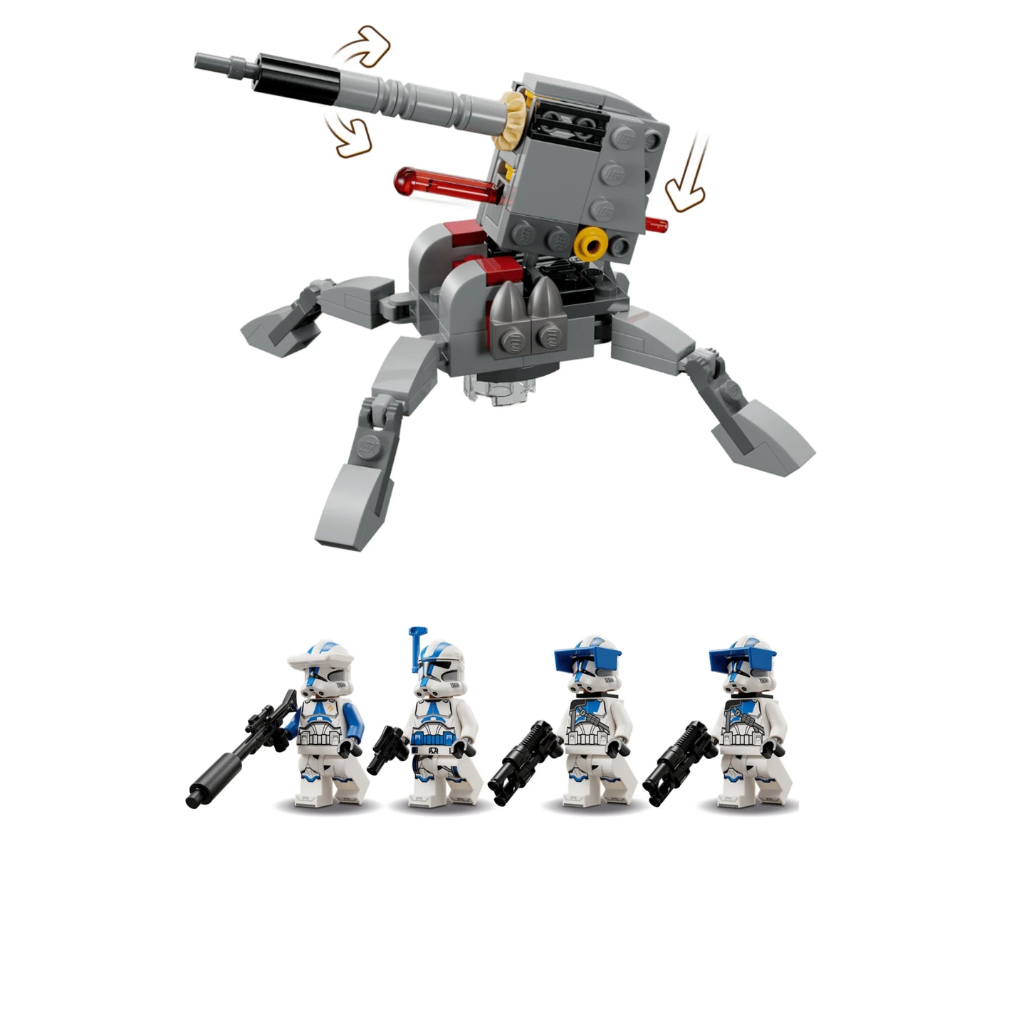 LEGO 75345 Star Wars™ 501st Clone Troopers™ Battle Pack (119 Pcs)