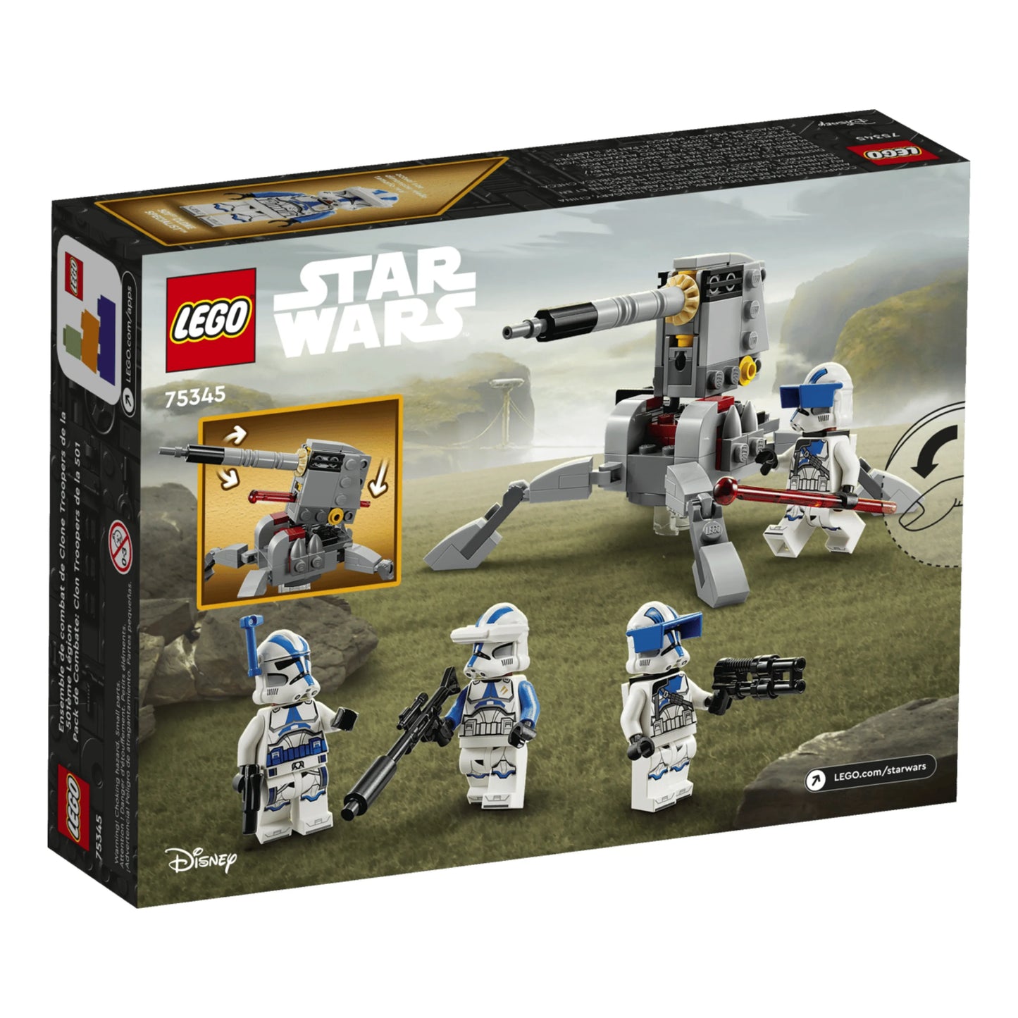 LEGO 75345 Star Wars™ 501st Clone Troopers™ Battle Pack (119 Pcs)