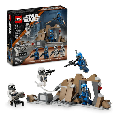 LEGO 75373 Star Wars™ Ambush on Mandalore™ Battle Pack (109 Pcs)