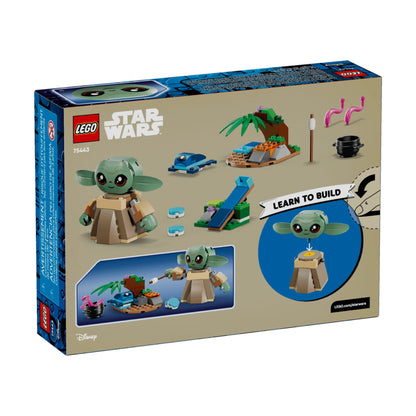 LEGO 75443 Star Wars™ Grogu's Homestead Building Set (107 Pcs)