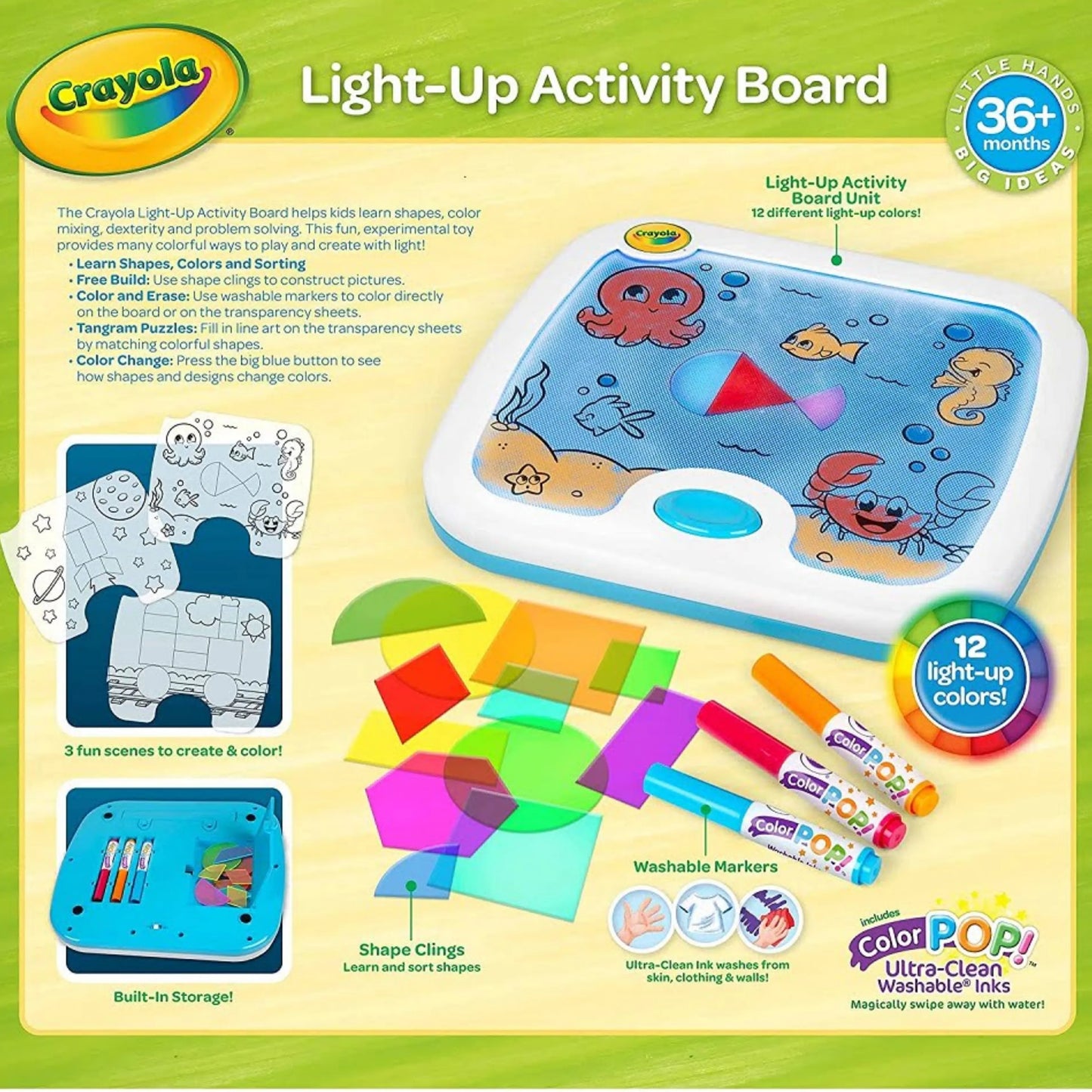 Crayola Light-Up Activity Board