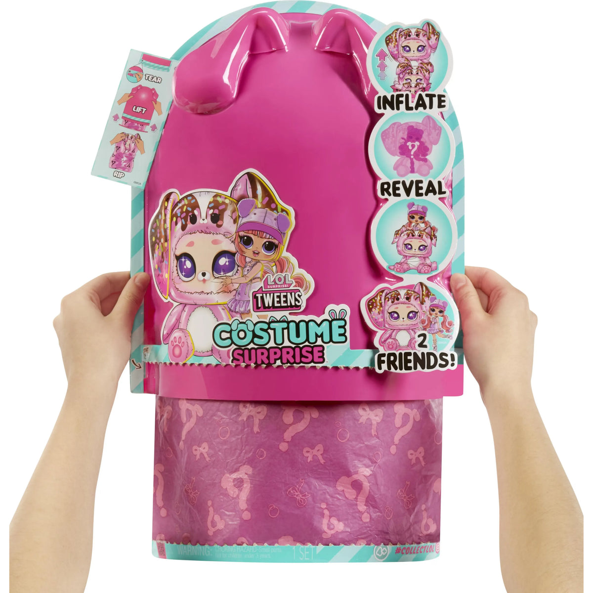 L.O.L. Surprise! Tweens Costume Surprise Ali Dance Fashion Doll with Inflatable Puppy Pet Costume
