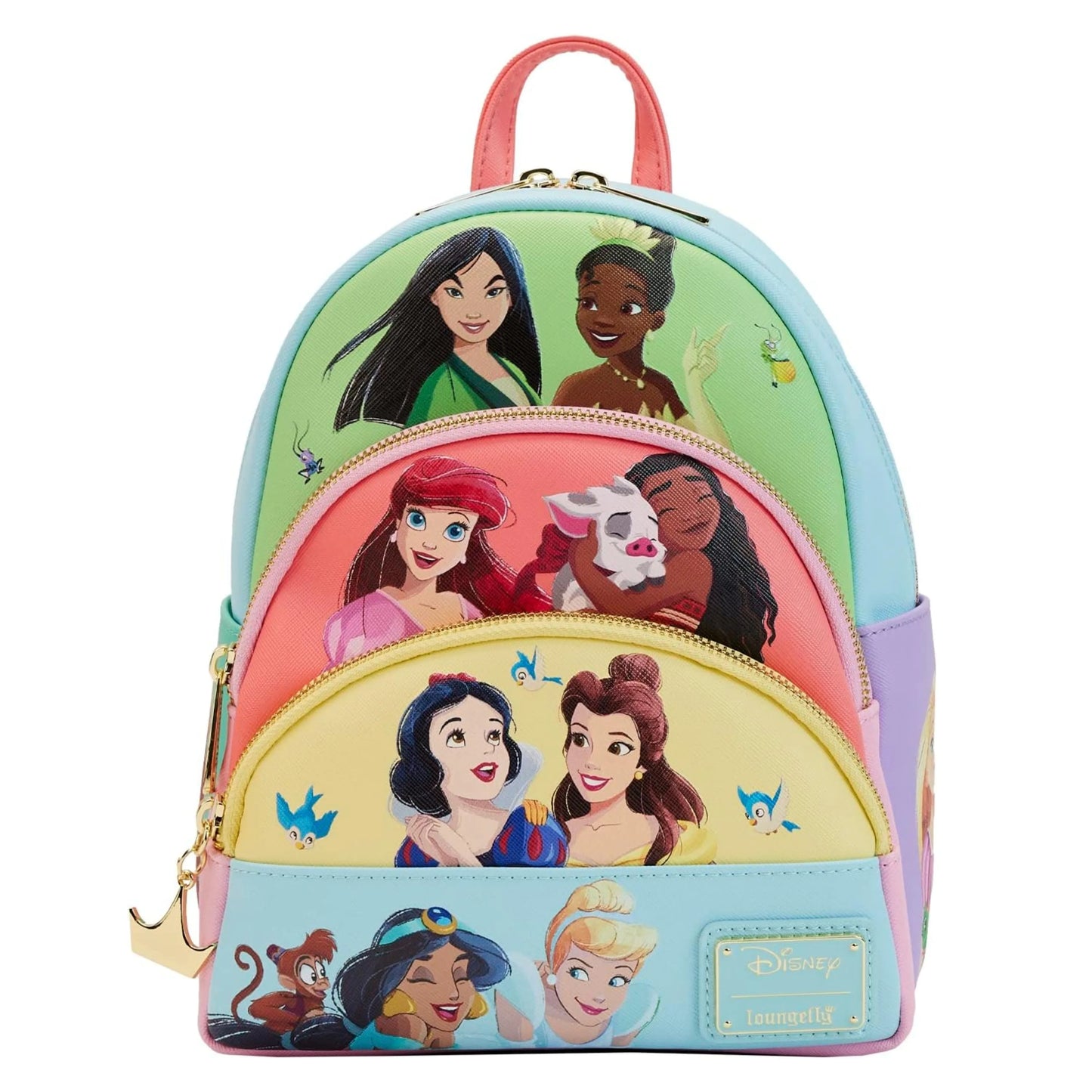 Disney Princess Multi-Layered Loungefly Mini Backpack