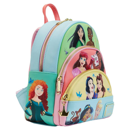 Disney Princess Multi-Layered Loungefly Mini Backpack