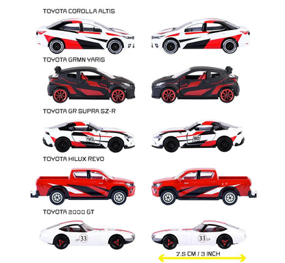 Majorette 5-Pack Diecast Cars: Japan Racer Gift Pack