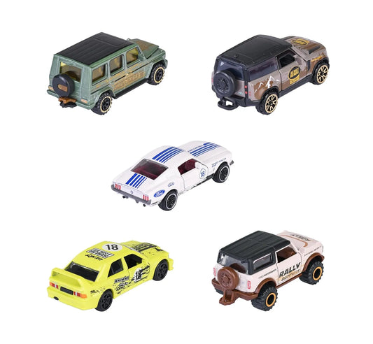 Majorette 5-Pack Diecast Cars: CastHeads Edition Gift Pack