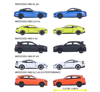 Majorette 5-Pack Diecast Cars: Mercedes-AMG Gift Pack