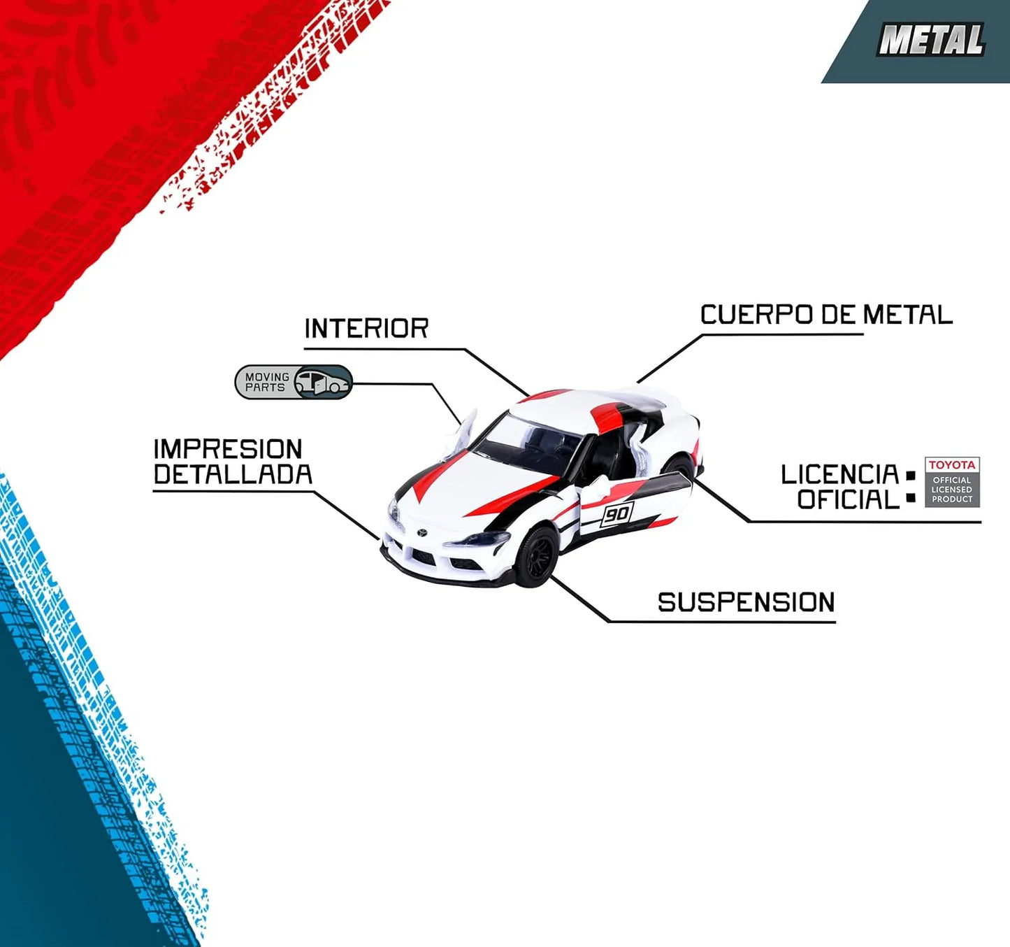 Majorette 5-Pack Diecast Cars: Japan Racer Gift Pack