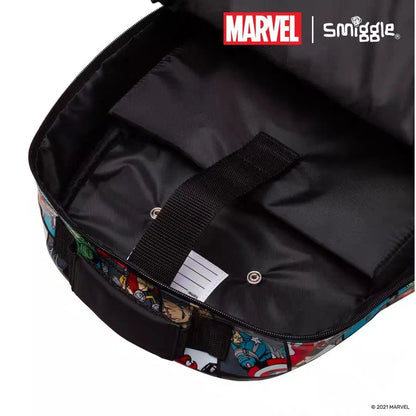 Smiggle Kids 2-in-1 Rolling Trolley Bag & School Backpack