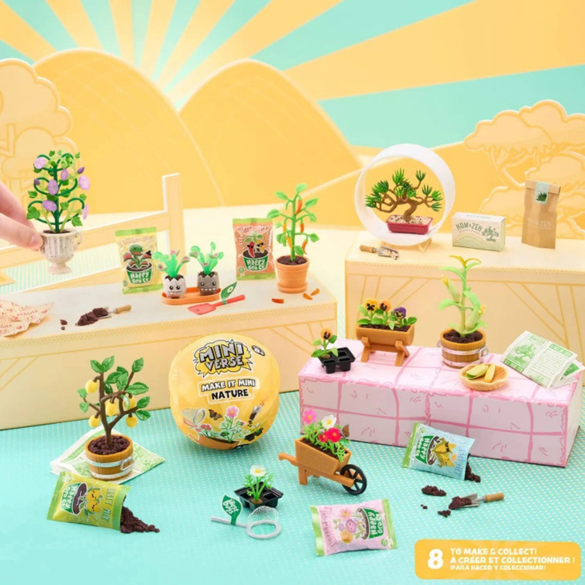 MGA's Miniverse Make It Mini Nature Botanicals & Gardening Mystery Blind Ball Capsule