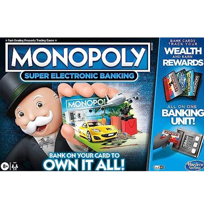 Monopoly Super Electronic Banking: Fast-Paced Fun with Cashless Gameplay