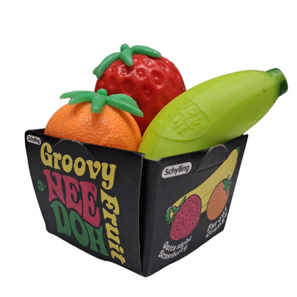 Fruit Squishy Toy Pack of 3