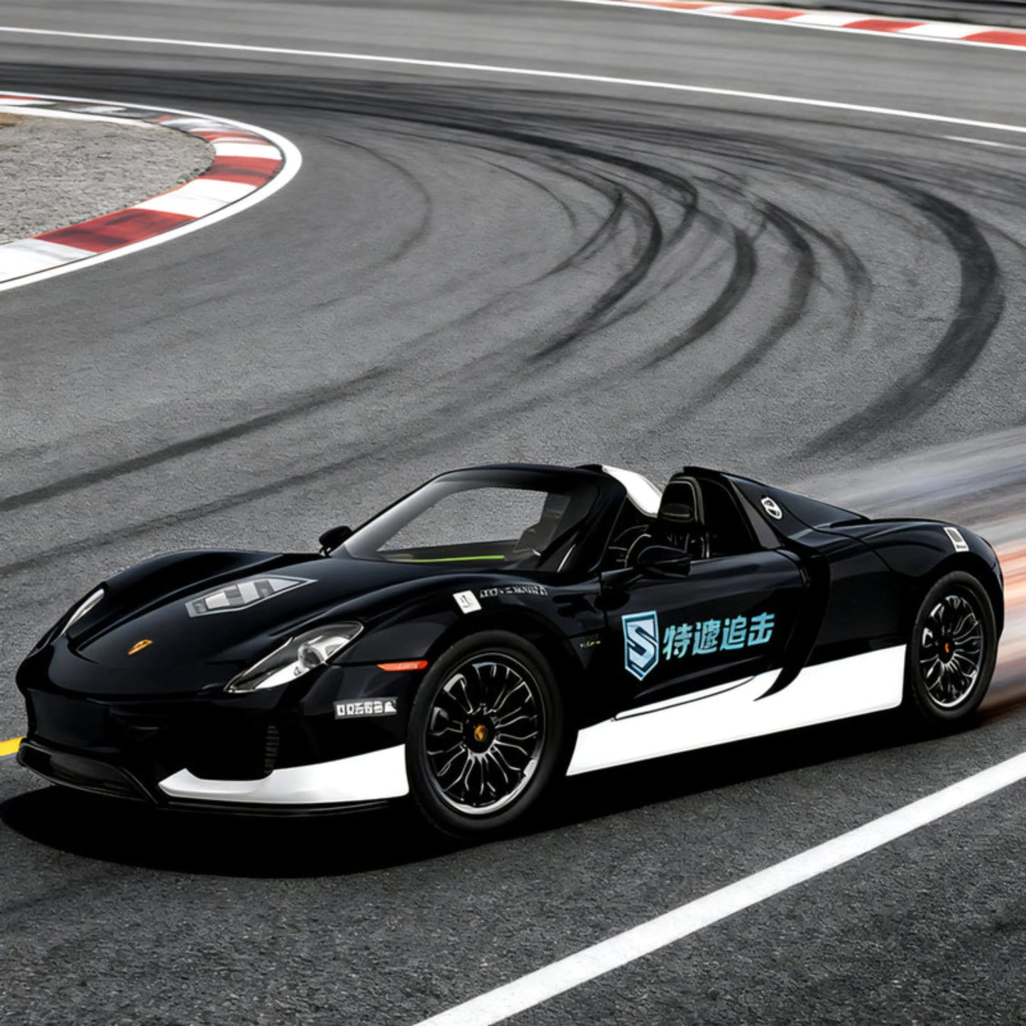 CCA 1:24 Scale Porsche 918 Spyder Diecast Model Car