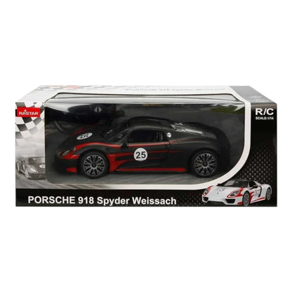 RASTAR 1/14 R/C Porsche 918 Spyder Weissach Remote Control Car
