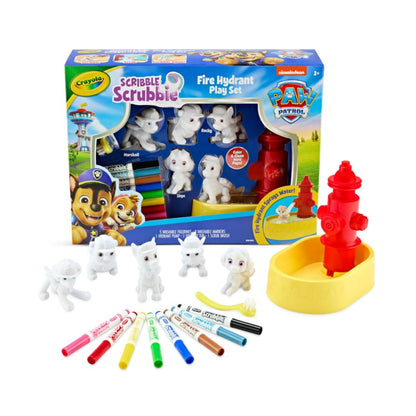 Crayola Scribble Scrubbie PAW Patrol Fire Hydrant Play Set