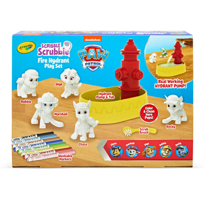 Crayola Scribble Scrubbie PAW Patrol Fire Hydrant Play Set