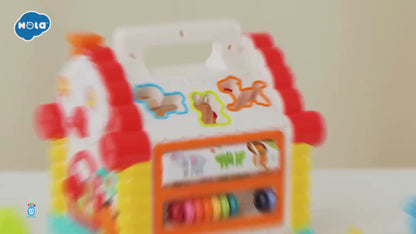 Hola 739 Activity House Shape Sorter for 18M+ Ages