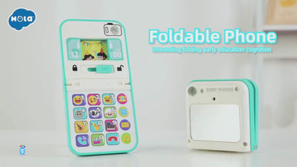 Hola HE8972 Foldable & Slide Phone for 12M+ Ages