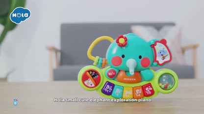Hola 3135 2 in 1 Musical Elephant for 6M+ Ages