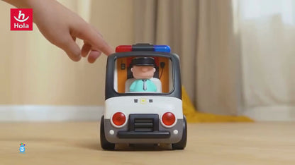 Hola HE9985 Police Car for 18M+ Ages