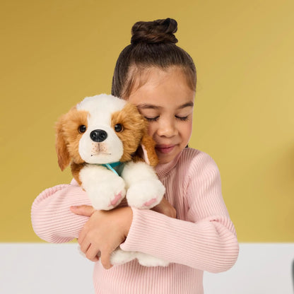 Little Live Pets My Really Real Puppy Patches The Beagle Interactive Plush Dog with 2-in-1 Carrier Bed
