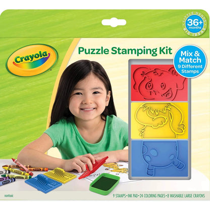 Crayola Puzzle Stamping Kit