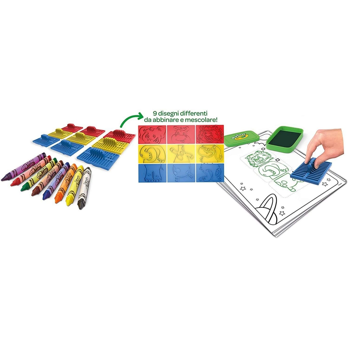 Crayola Puzzle Stamping Kit