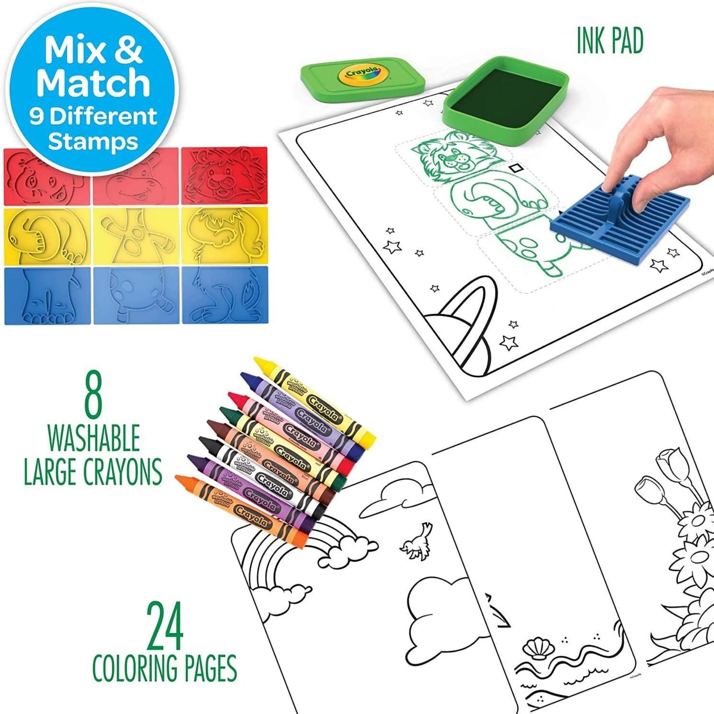 Crayola Puzzle Stamping Kit