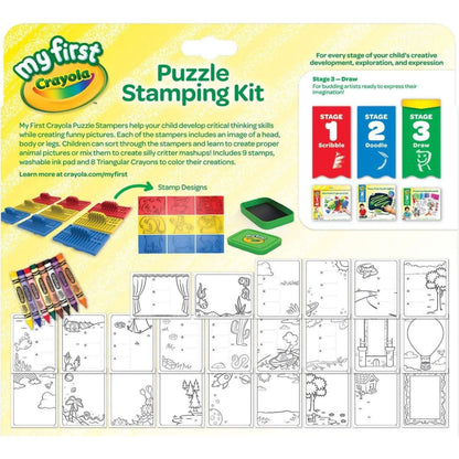 Crayola Puzzle Stamping Kit