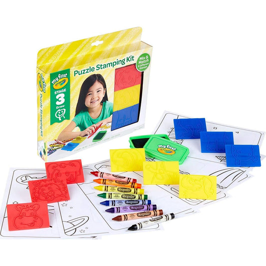 Crayola Puzzle Stamping Kit
