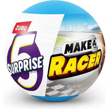 ZURU 5 Surprise: Make-A-Racer – Mystery Build & Race Set
