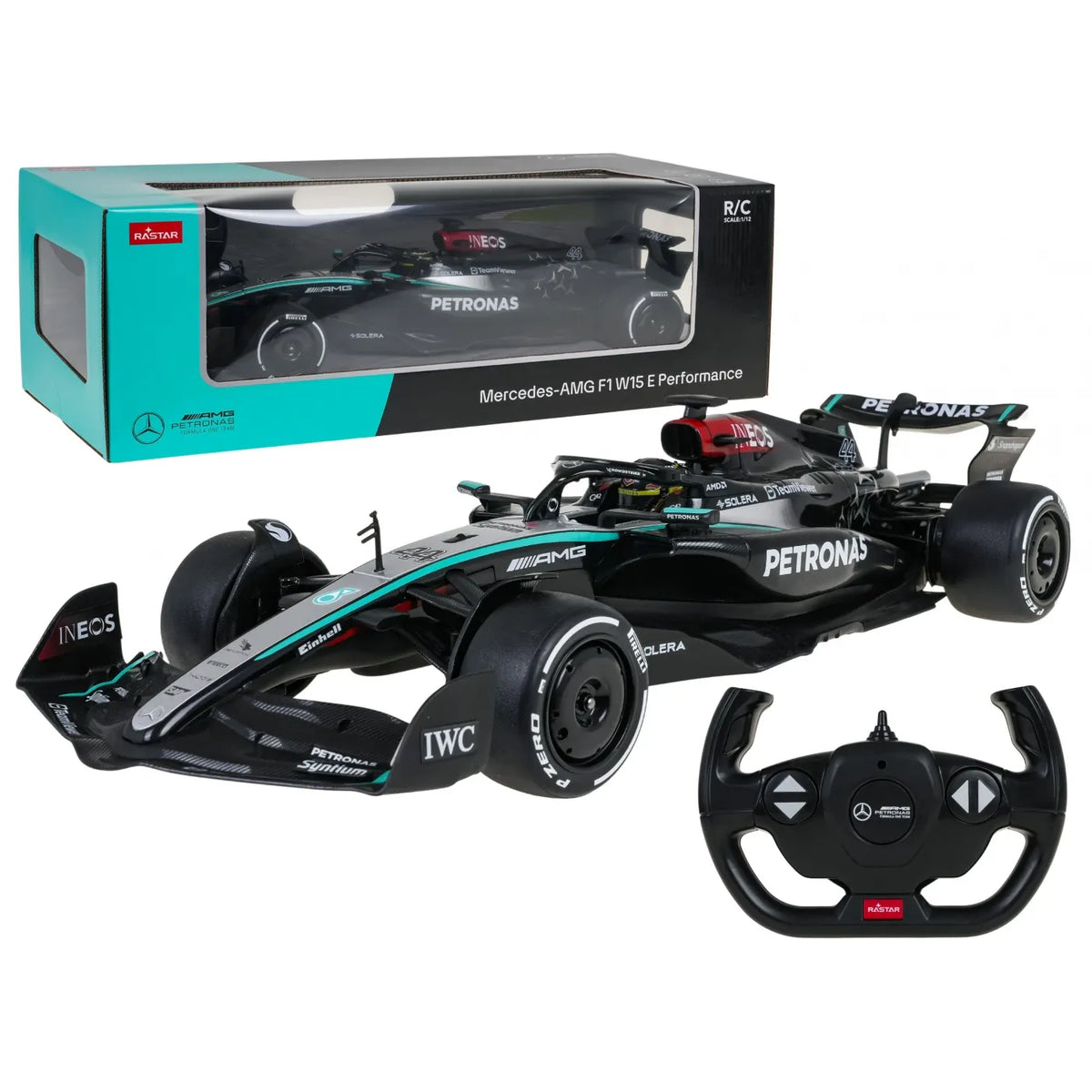 RASTAR 1/12 Mercedes-AMG F1 W15 E Performance Remote Control Car