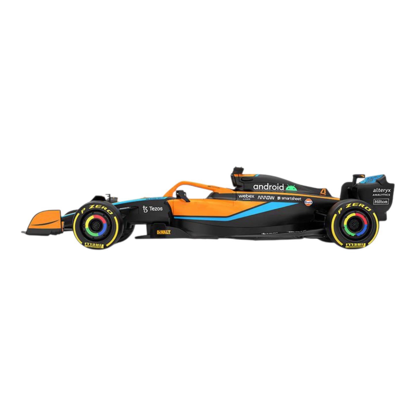 RASTAR 1/12 F1 R/C Mclaren Formula 1 Team MCL2 022 Emilia Romagna Grand Prix Remote Control Car