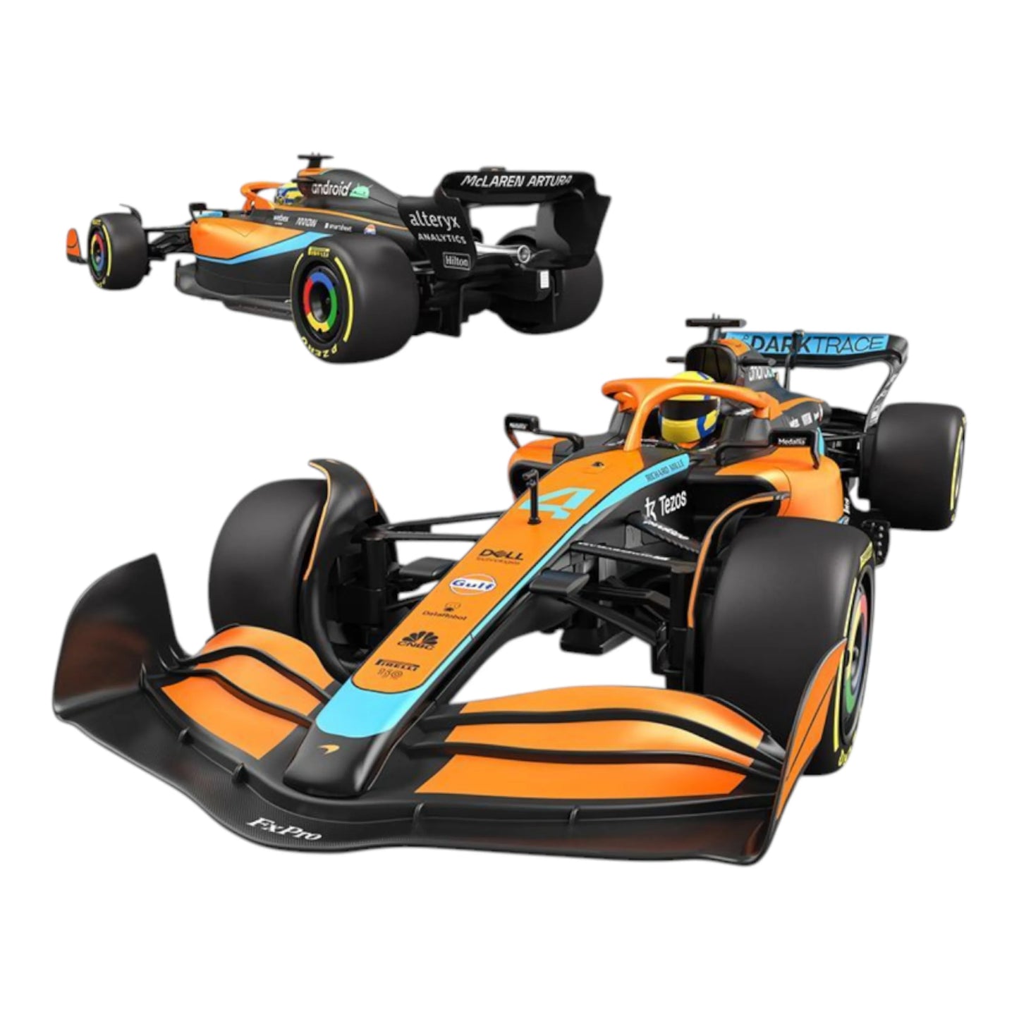 RASTAR 1/12 F1 R/C Mclaren Formula 1 Team MCL2 022 Emilia Romagna Grand Prix Remote Control Car