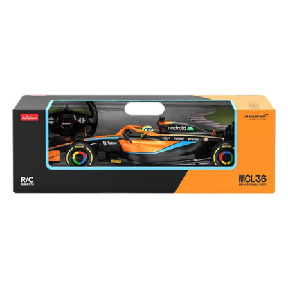 RASTAR 1/12 F1 R/C Mclaren Formula 1 Team MCL2 022 Emilia Romagna Grand Prix Remote Control Car