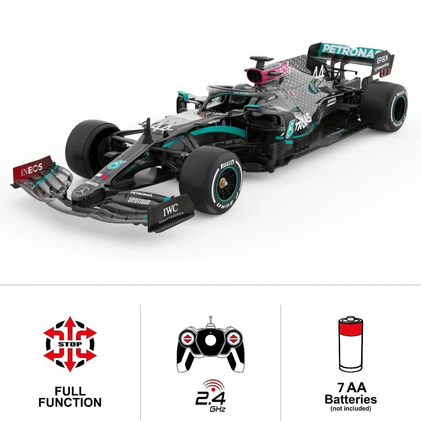 RASTAR 1/12 F1 R/C Mercedes-AMG F1 W11 EQ Performance Remote Control Car