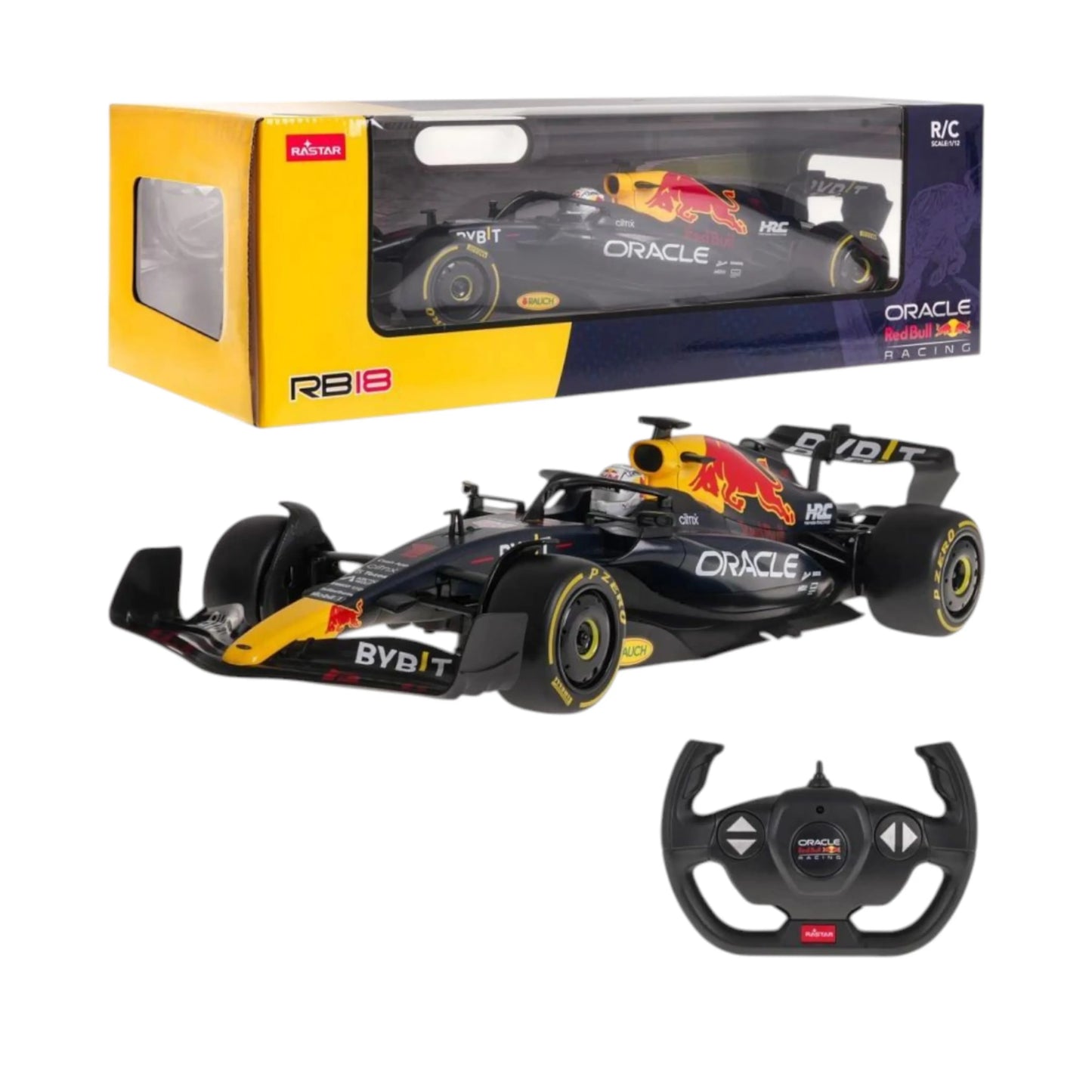 RASTAR 1/12 F1 R/C Oracle Red Bull Racing F1 RB18 Remote Control Car