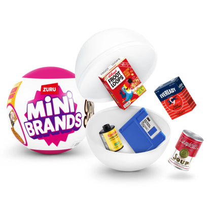 ZURU Mini Brands: Retro Series – Mystery Collectible Set