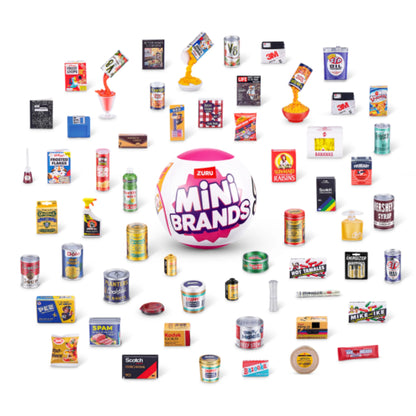 ZURU Mini Brands: Retro Series – Mystery Collectible Set