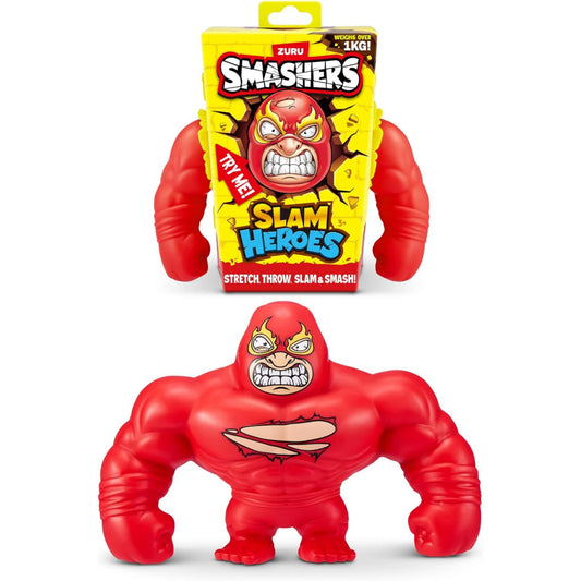 ZURU Smashers Slam Heroes Super Stretch Sensory Action Figure