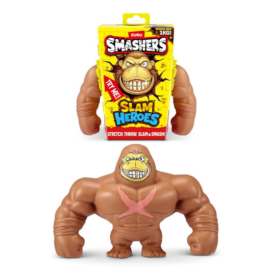 ZURU Smashers Slam Heroes Super Stretch Sensory Action Figure