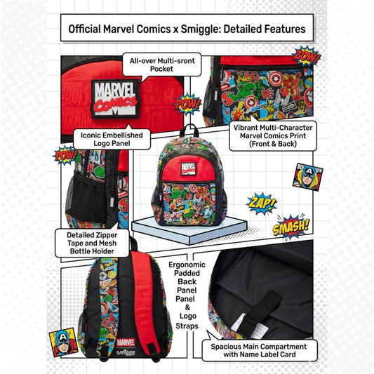 Marvel Comics x Smiggle Classic Backpack
