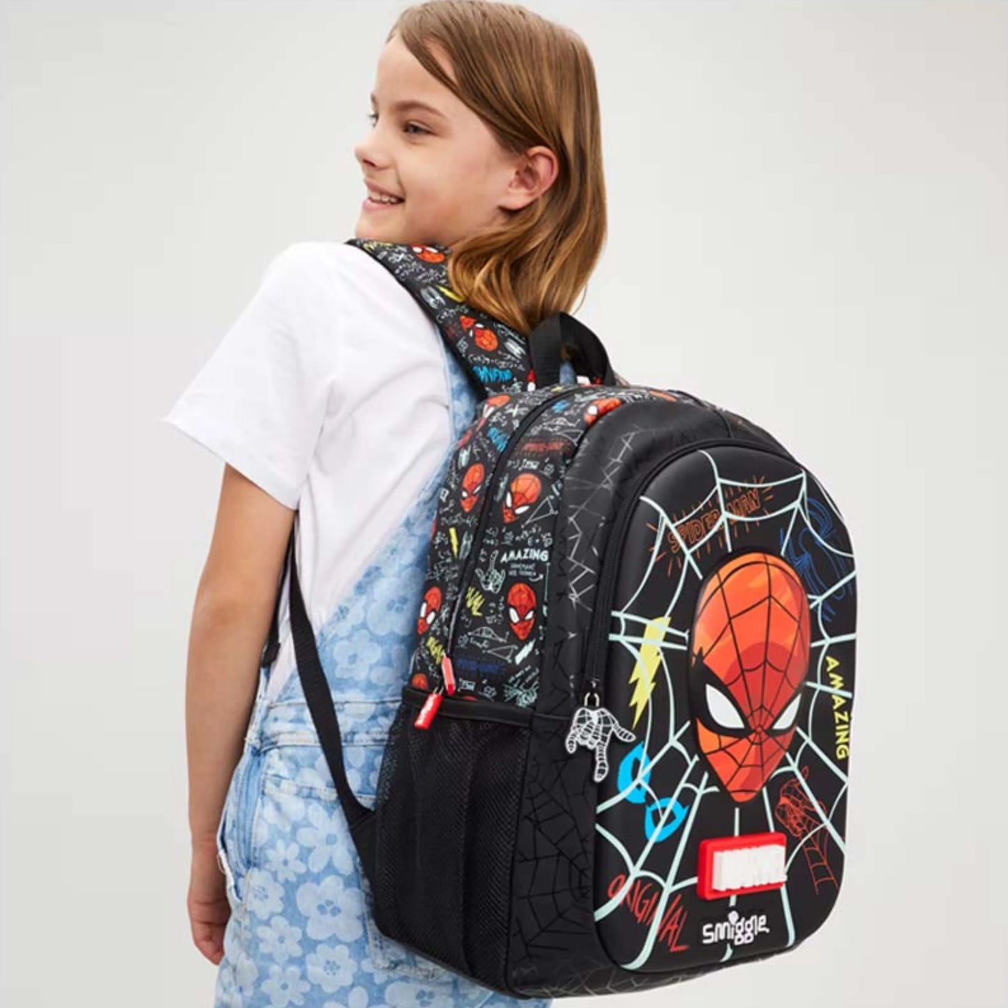 Marvel x Smiggle Spider-Man Classic Backpack - 16-Inch