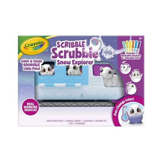 Crayola Scribble Scrubbie Arctic Adventure Snow Explorer