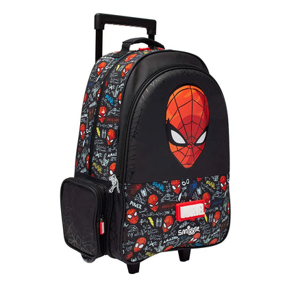 Smiggle Kids 2-in-1 Rolling Trolley Bag & School Backpack