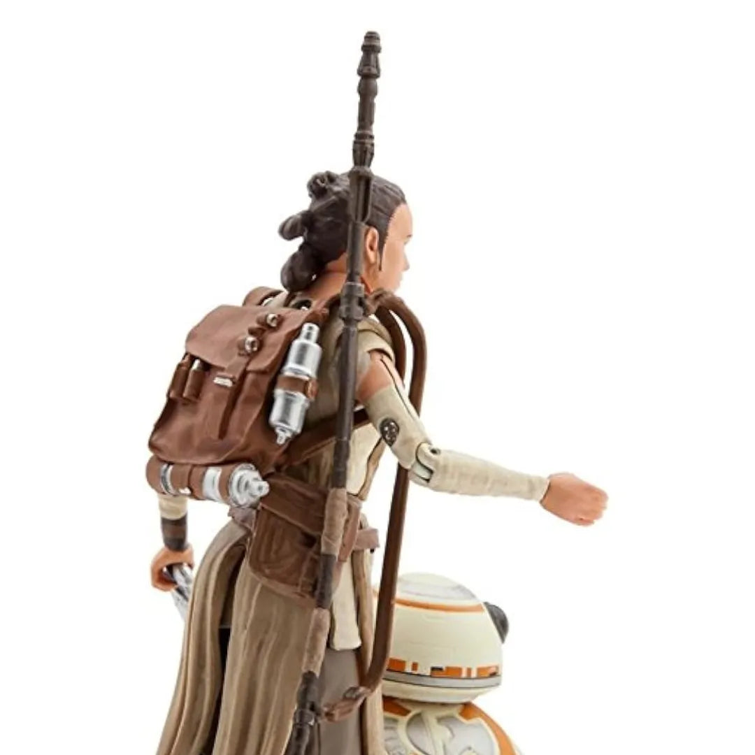 Star Wars Elite Series – Rey and BB-8 Die Cast Action Figure Set (7.5-Inch)