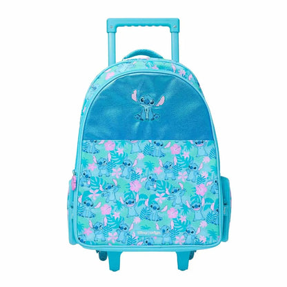 Smiggle Kids 2-in-1 Rolling Trolley Bag & School Backpack