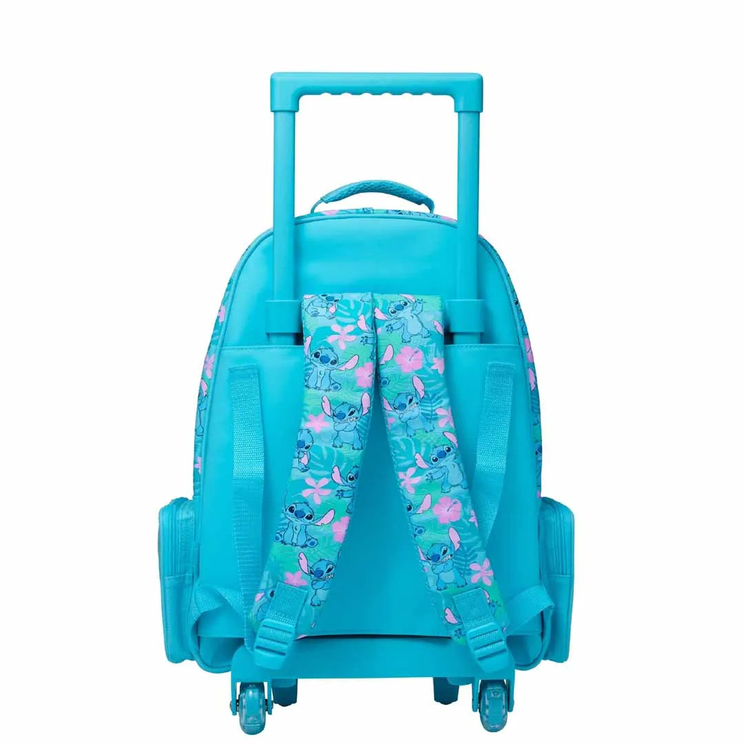 Smiggle Kids 2-in-1 Rolling Trolley Bag & School Backpack