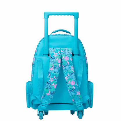 Smiggle Kids 2-in-1 Rolling Trolley Bag & School Backpack