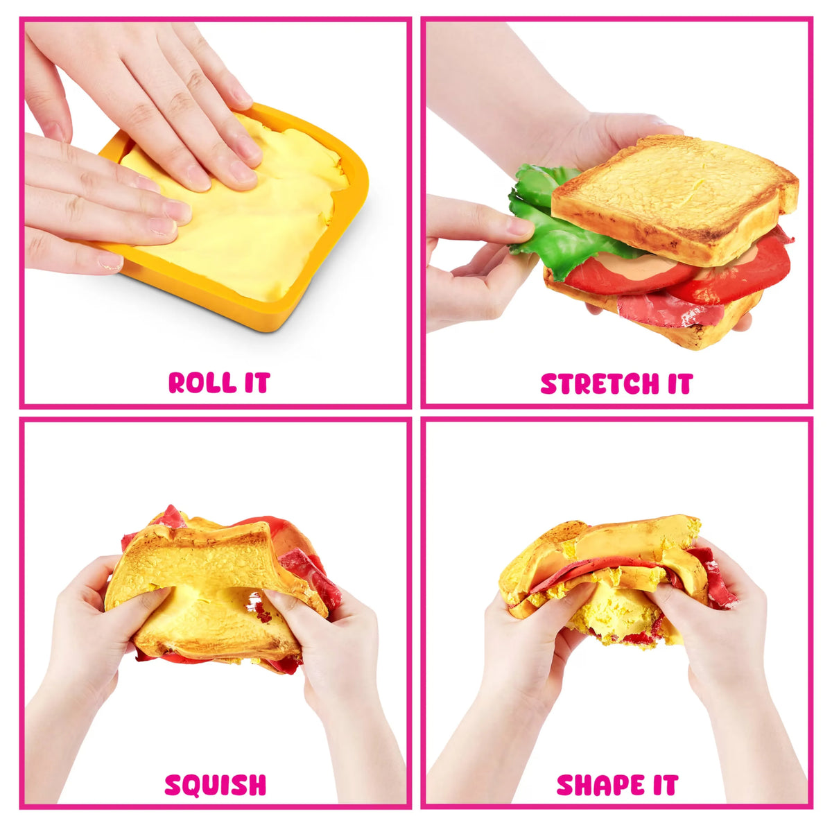 ZURU Slime Mart Make Your Own Realistic Slime Food Deluxe Shopping Cart Playset